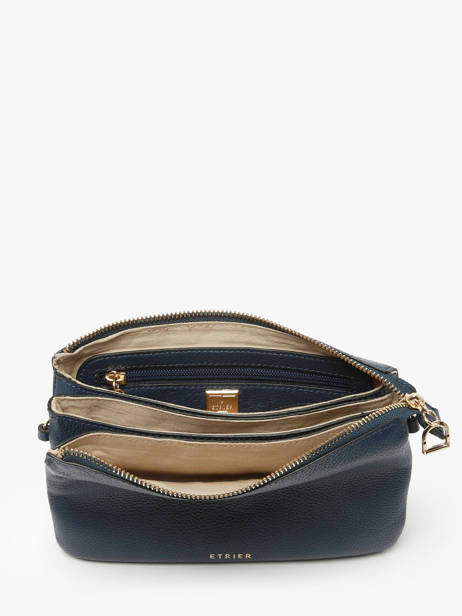 Cross Body Tas Tradition Leder Etrier Blauw tradition ETRA0143 ander zicht 3